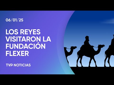 Alegría por la visita de los Reyes Magos en la Fundación Natalí Dafne Flexer Alegría por la visita de los Reyes Magos en la Fundación Natalí Dafne Flexer