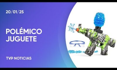 Alertan por polémico juguete: cómo son las pistolas de hidrogel