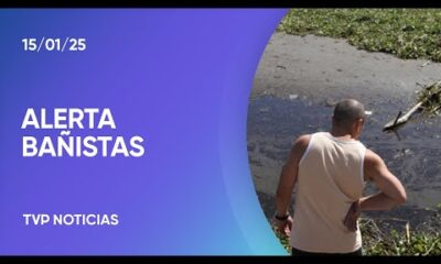 Alertan sobre bañarse en la costas de Quilmes