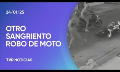 AMBA: balearon a un joven para robarle la moto en Isidro Casanova