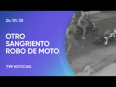 AMBA: balearon a un joven para robarle la moto en Isidro Casanova