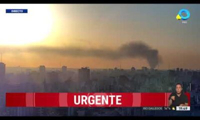 AMBA: incendio de un depósito en Morón