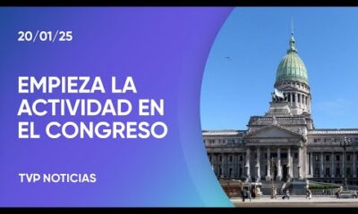 Arrancó el periodo de sesiones extraordinarias