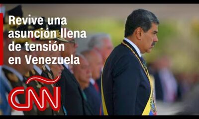 Así fue el día de la asunción de Maduro en Venezuela: tensión, mensajes de Machado y González y más