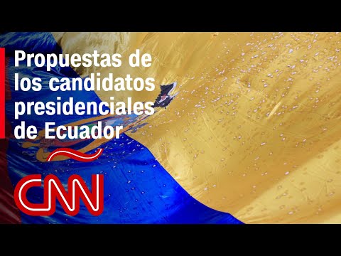 Así llegan los candidatos a las elecciones presidenciales de Ecuador 2025