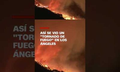 Así se ve un “tornado de fuego” en Los Ángeles