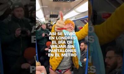 Así se vivió en Londres el día de viajar sin pantalones en el Metro