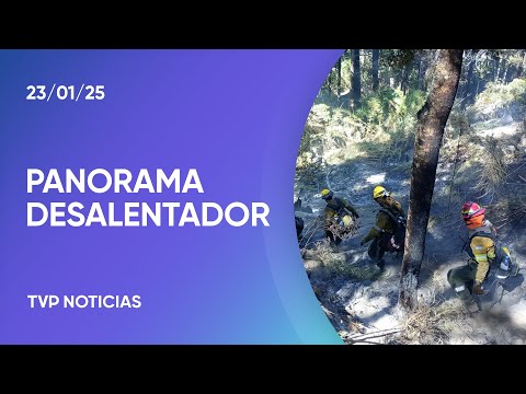 Bariloche: incendio en Los Manzanos Bariloche: incendio en Los Manzanos