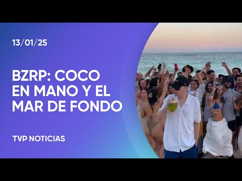 Bizarrap hizo el challenge del tema con Luck Ra desde Tulum Bizarrap hizo el challenge del tema con Luck Ra desde Tulum