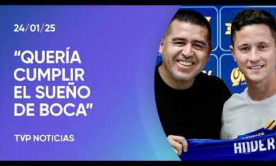 Boca: presentaron a Ander Herrera