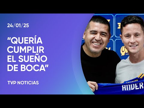 Boca: presentaron a Ander Herrera