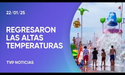 CABA: el calor no da tregua