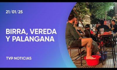 CABA: un bar con servicio de palanganas en Palermo