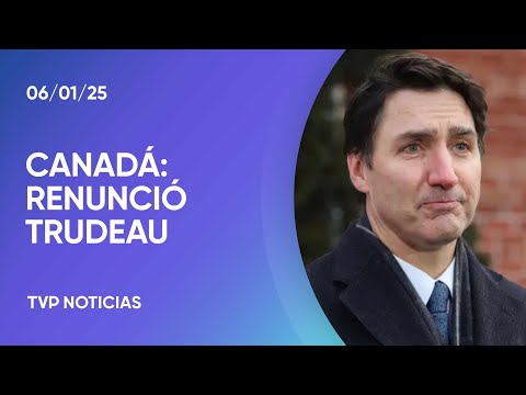 Canadá: renunció el primer ministro Justin Trudeau tras más de nueve años en el poder