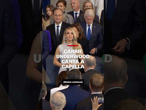 Carrie Underwood canta a capella