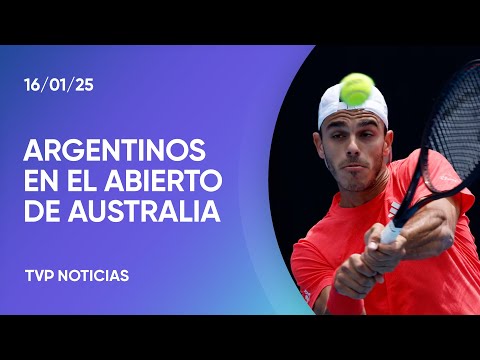 Cerúndolo avanzó en el duelo de compatriotas y es el único argentino que sigue en el Australian Open