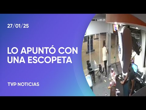 Chaco: un empleado evitó un robo en una estación de servicio Chaco: un empleado evitó un robo en una estación de servicio