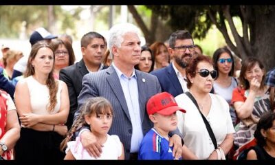 Claudio Poggi en Plaza “Ejército de los Andes”
