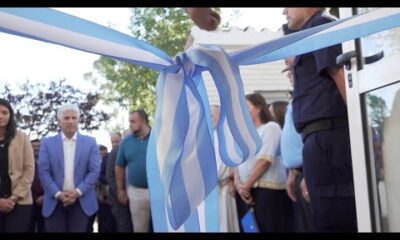 Claudio Poggi inaugura la remodelación de la Comisaría N°11 de Villa Mercedes
