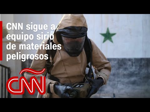 CNN sigue a equipo sirio de materiales peligrosos hasta un laboratorio químico