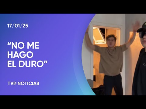 Colapinto y Bizarrap bailaron el tema del momento