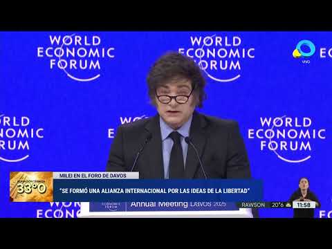 Con críticas a Davos, Milei dijo que la Argentina es un ejemplo y apuntó al wokismo: “Es un cáncer”