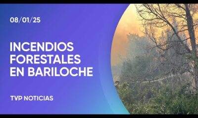 Continúa el combate contra los incendios en Nahuel Huapi