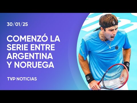 Copa Davis: Etcheverry se impuso sobre Nicolai Budkov Kjaer Copa Davis: Etcheverry se impuso sobre Nicolai Budkov Kjaer