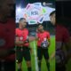 Cristiano Ronaldo y el Ã¡rbitro WILMAR ROLDÃN presentes en el sorteo de capitanes