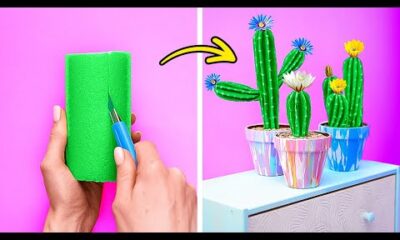 DECORA TU HABITACIÓN CON MATERIALES INESPERADOS 😍🌵