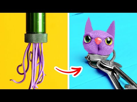 DIVERTIDOS DIY CON ARCILLA PARA PROBAR CUANDO ESTÁS ABURRIDO 💜🎨