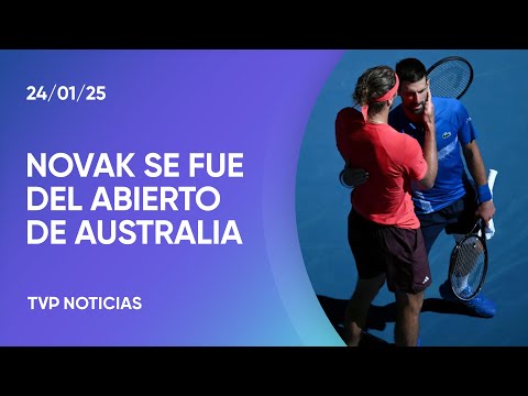 Djokovic se fue con una lesión y abucheado de Australia
