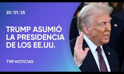 Donald Trump asumió como presidente de los Estados Unidos