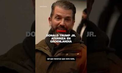 Donald Trump Jr. aterriza en Groenlandia