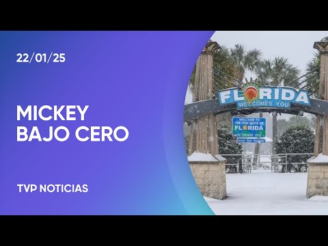 EEUU: nevadas históricas en Florida EEUU: nevadas históricas en Florida
