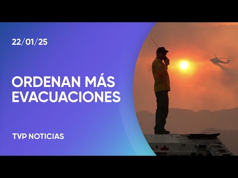 EEUU: se reavivaron los incendios en California EEUU: se reavivaron los incendios en California