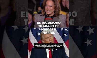 El incómodo trabajo de Kamala Harris