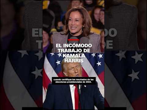El incómodo trabajo de Kamala Harris