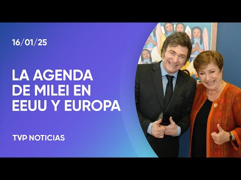 El presidente Javier Milei se reunirá con la titular del FMI Kristalina Georgieva