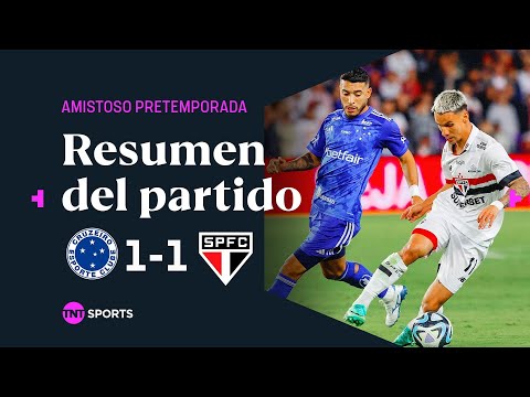 El SAO PAULO de ENZO DÃAZ y CALLERI igualÃ³ ante CRUZEIRO ð¤ | #Cruzeiro 1-1 #SaoPaulo | Resumen