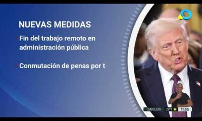 En sus primeras horas, Trump revirtió 78 medidas de Biden y cumplió promesas de campaña