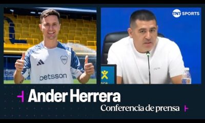 EN VIVO: Ander Herrera es presentado por Riquelme como refuerzo de Boca – Conferencia de prensa