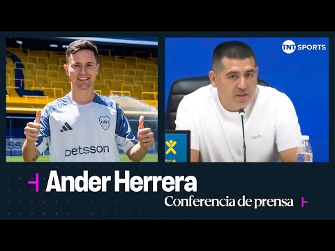 EN VIVO: Ander Herrera es presentado por Riquelme como refuerzo de Boca – Conferencia de prensa