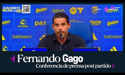 EN VIVO: Fernando Gago habla en conferencia de prensa tras Boca vs. HuracÃ¡n