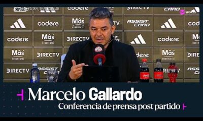 EN VIVO: Marcelo Gallardo habla en conferencia de prensa tras San Lorenzo vs. River