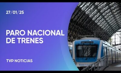 Este martes hay paro de trenes de 9 a 15