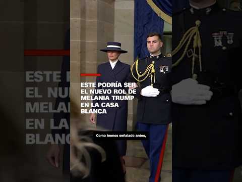 Esté podría ser el nuevo rol de Melania Trump en la Casa Blanca
