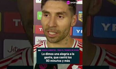 “ESTOY FELIZ DE ESTAR ACÃ Y TRATO DE DISFRUTARLO AL MÃXIMO”