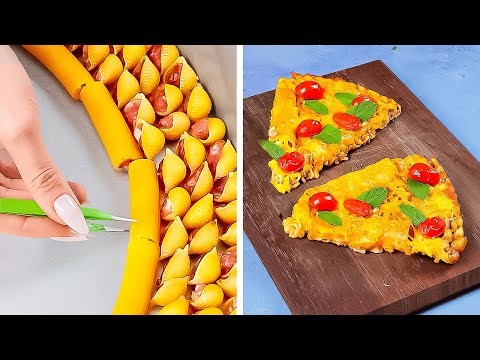 🍕 ¡PASTA + PIZZA = UNA EXPLOSIÓN DE SABOR! 💥 RECETAS INUSUALES PARA TI