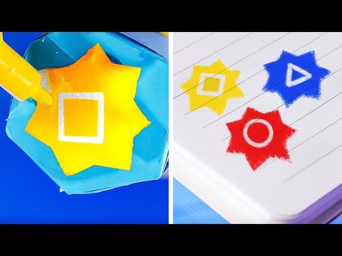 📚✨IDEAS DIY PARA LA ESCUELA: ¡TRANSFORMA TUS ÚTILES CON EL JUEGO DEL CALAMAR! 🔴